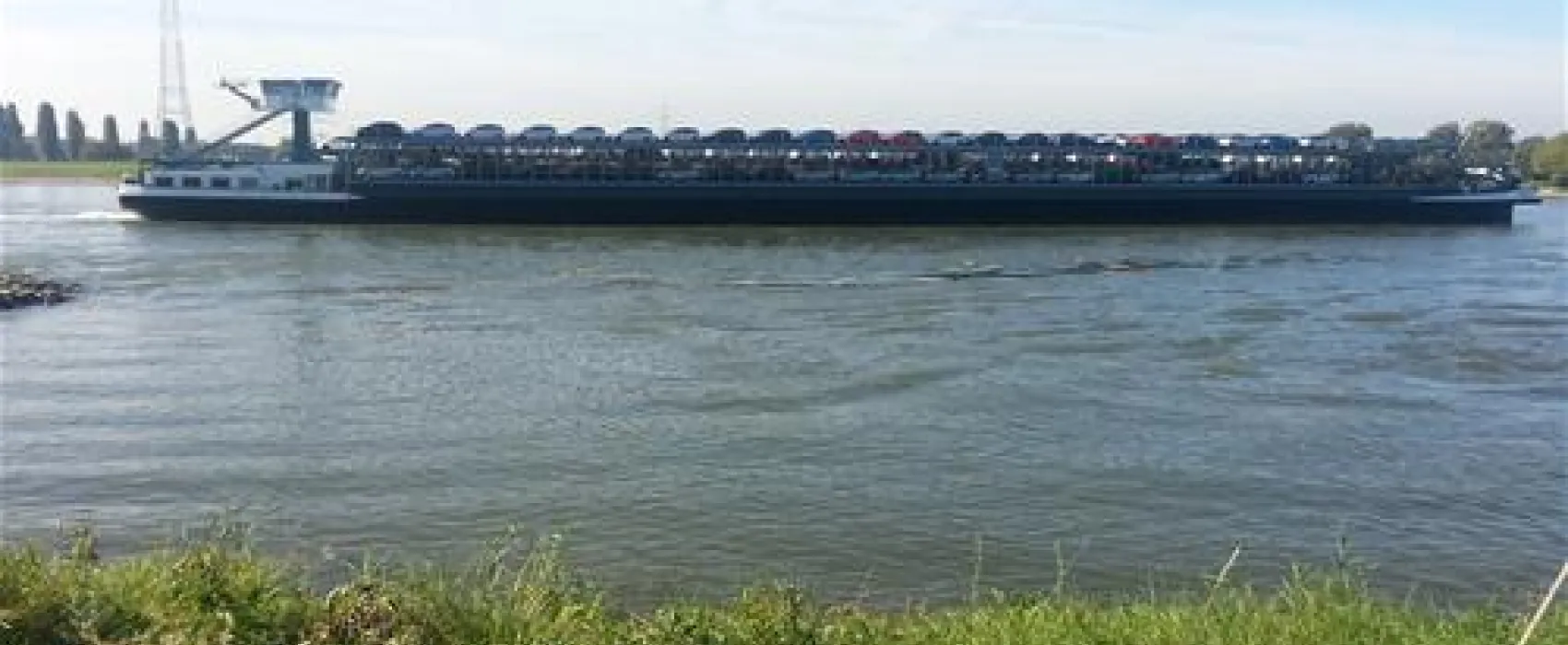 Campingplatz-Rheinblick
