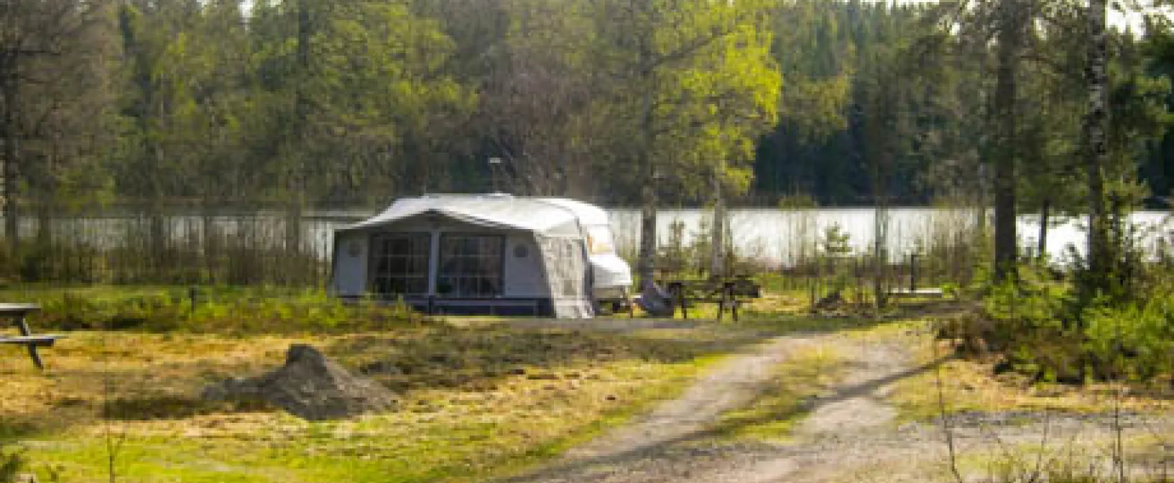 Wilderness camping Sweden