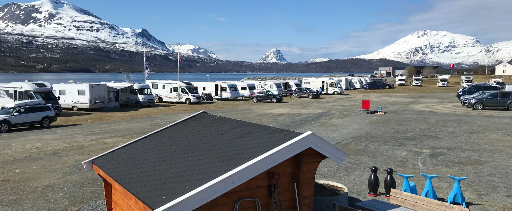 Sjøvegan bobilcamp