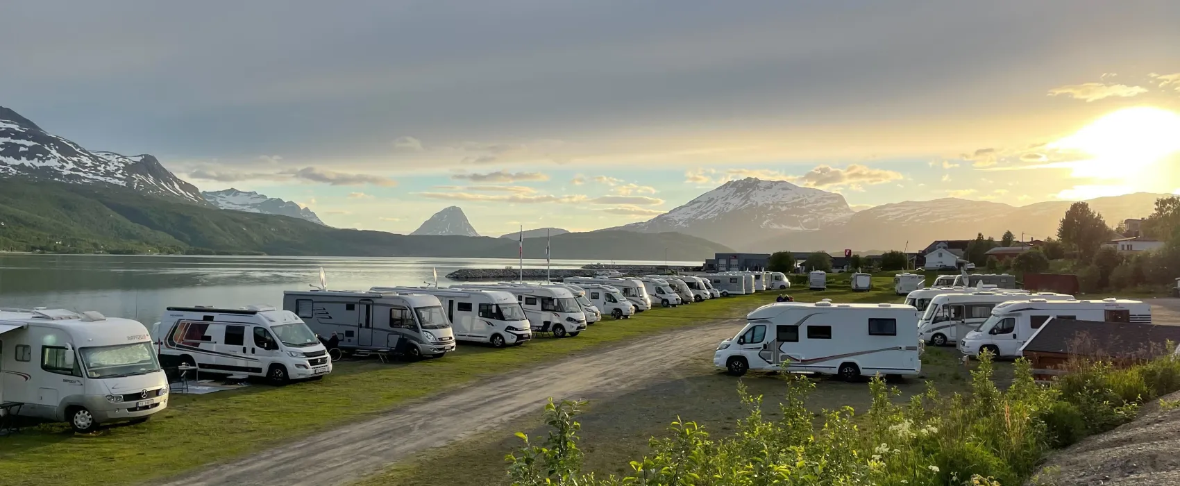 Sjøvegan bobilcamp